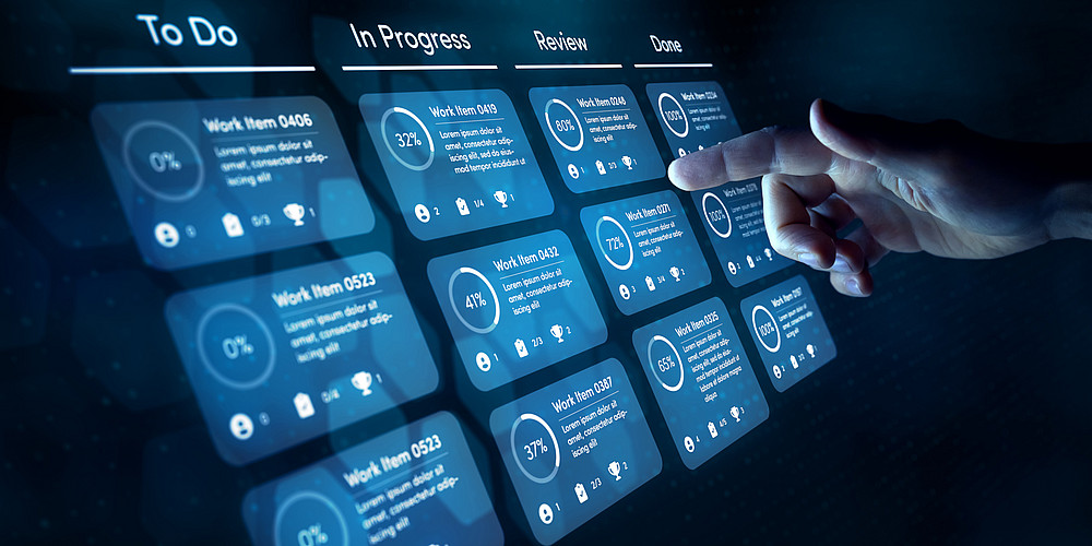 Visual input which suggests agile development ©Nicolas Herrbach - adobe.stock.com