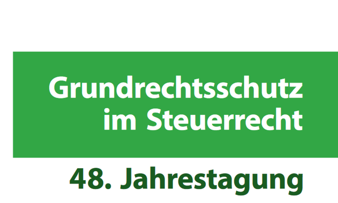 48. Steuerjuristische Tagung der DSjGJ e.V. in Münster