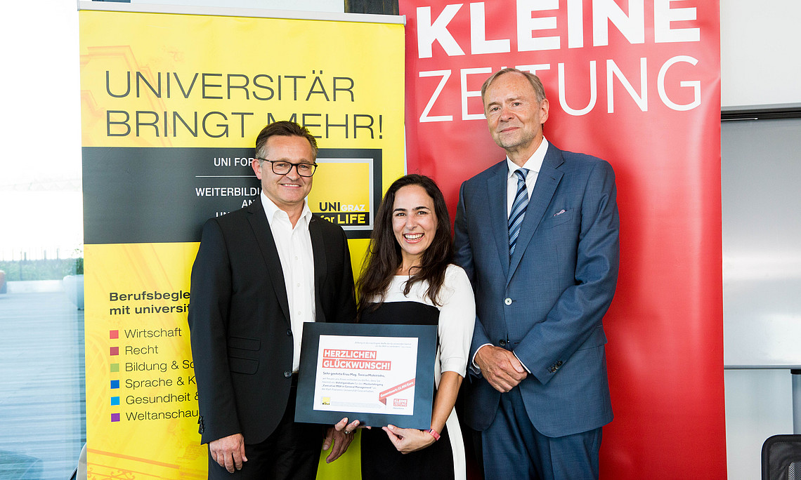 Stipendium für den Executive MBA in General Management 