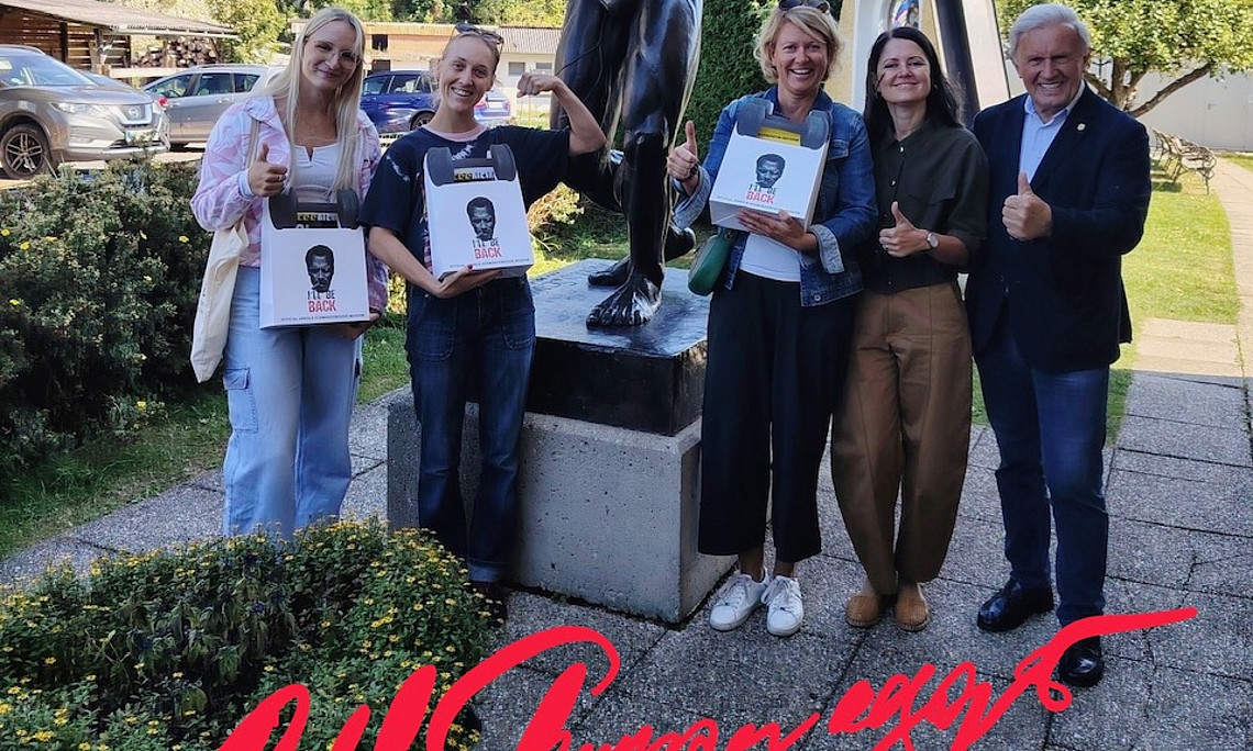 Unterschriebenes Foto