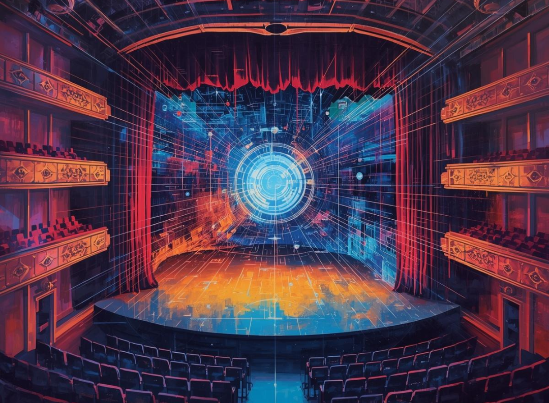 KI genertiertes Bild zum Thema Theater Wien 