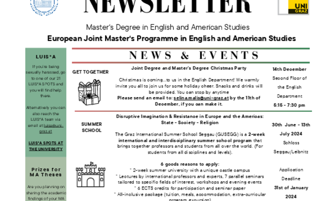December Newsletter