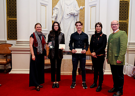 Ehrung EUC Kickboxen: Fazlic, Masser 