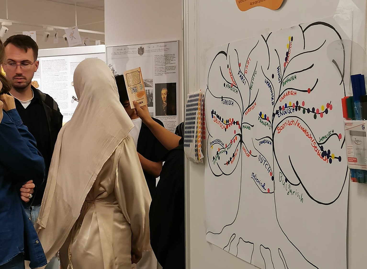 Plakat von der Ausstellung 