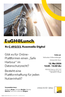 EuGH Lunch 12. Mai 2026 