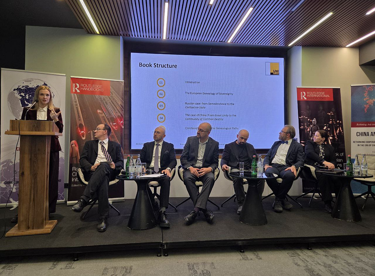 Ksenia Radchenkova at the conference VI Eurasian Research on Modern China and Eurasia ©VI Eurasian Research on Modern China and Eurasia