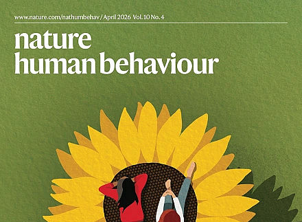NHB Cover ©Nature Human Behavior