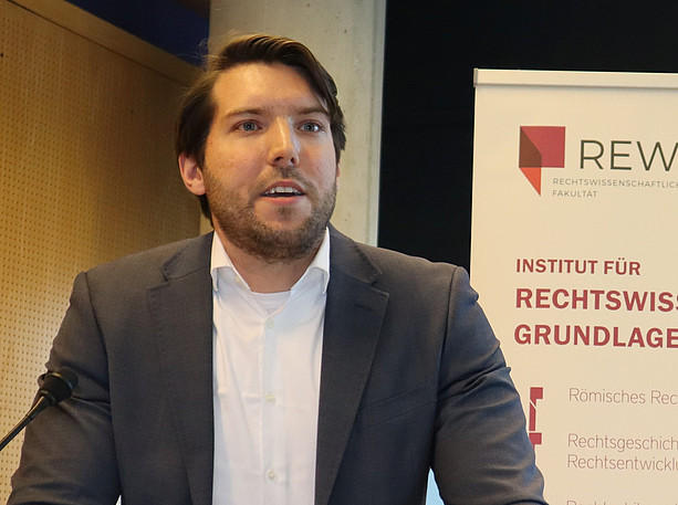 Tischitz, Grazer Datenschutz-Gespraeche, Datenschutz im Beschaeftigungskontext im Lichte der DS-GVO, Institut für Rechtswissenschaftliche Grundlagen, REWI Universität Graz. ©Uni Graz/Gosch