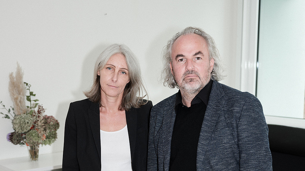 Annette Sprung und Klaus Jürgen Wegleitner ©Uni Graz/Schaffernak