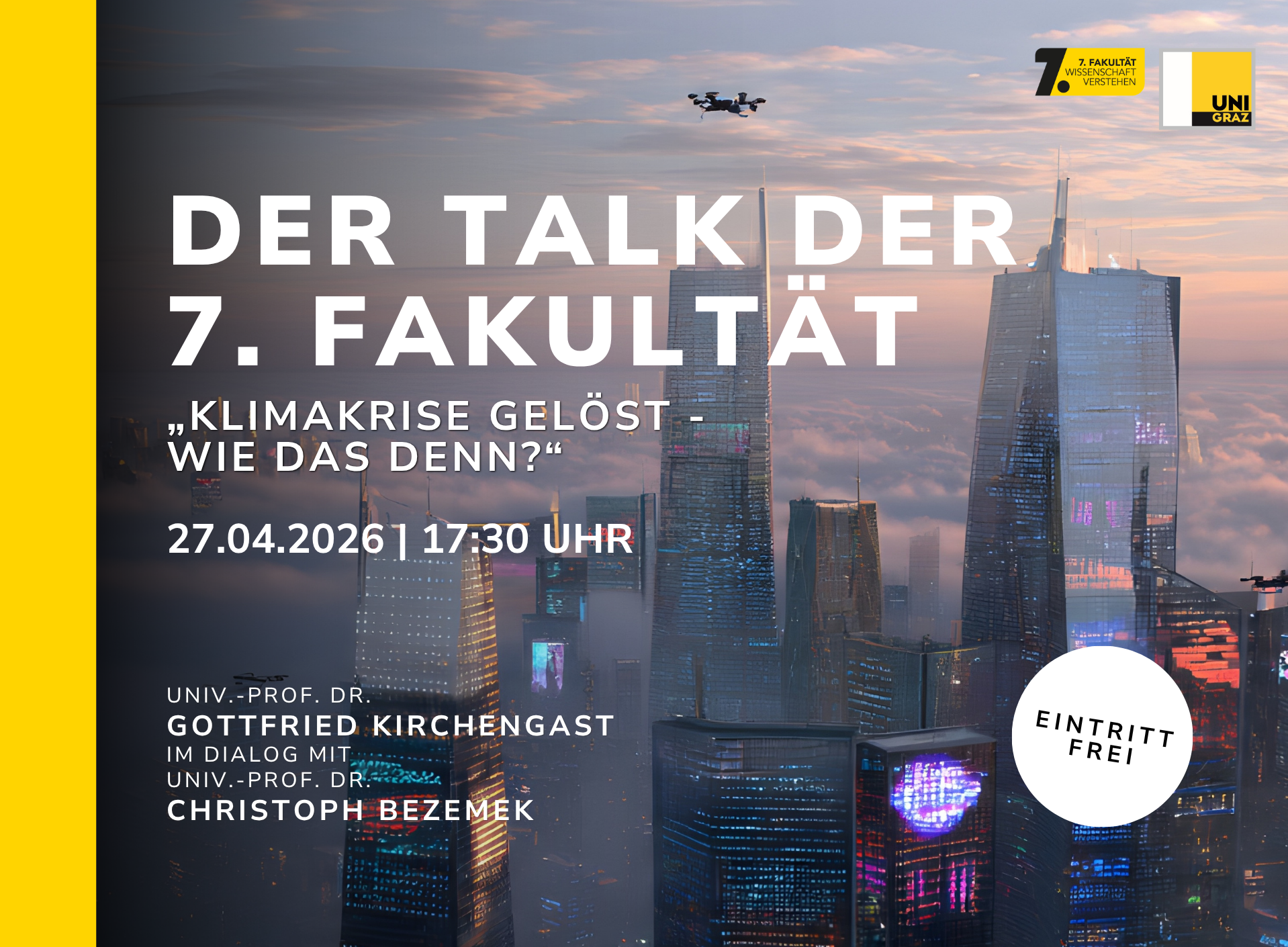 Talk der 7. in interessanten Zeiten ©Canva/Plattner