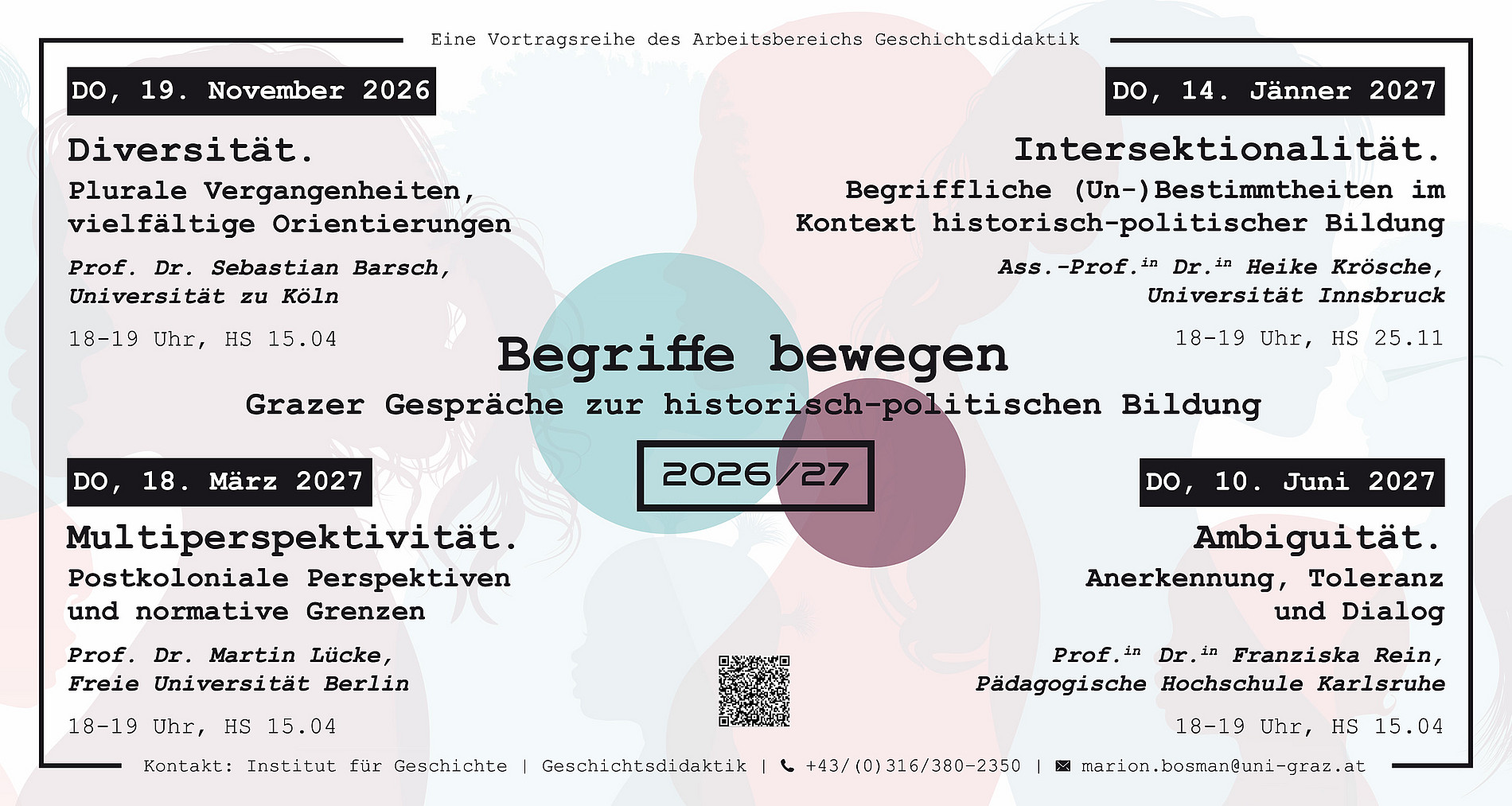 Begriffe bewegen 2026/27. Grazer Gespräche zur historisch-politischen Bildung 