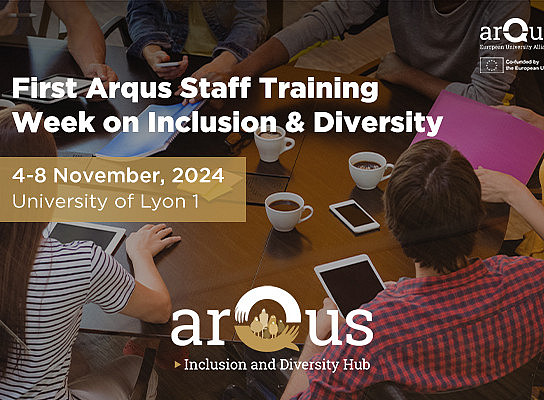 Join the first Arqus Staff Training Week on Inclusion & Diversity in November! 