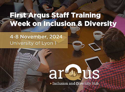 Join the first Arqus Staff Training Week on Inclusion & Diversity in November! 