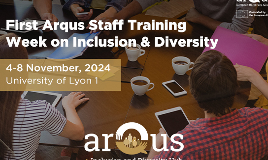 Join the first Arqus Staff Training Week on Inclusion & Diversity in November!