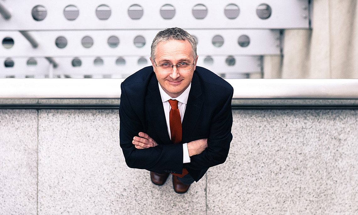 Die Montagsakademie startet mit einem Vortrag von UNESCO-Professor Gerd Oberleitner über Menschenrechte als Herausforderung im Alltag. Foto: Uni Graz/Tzivanopoulos