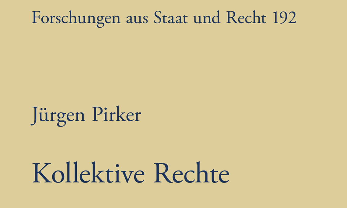 Buchcover Kollektive Rechte