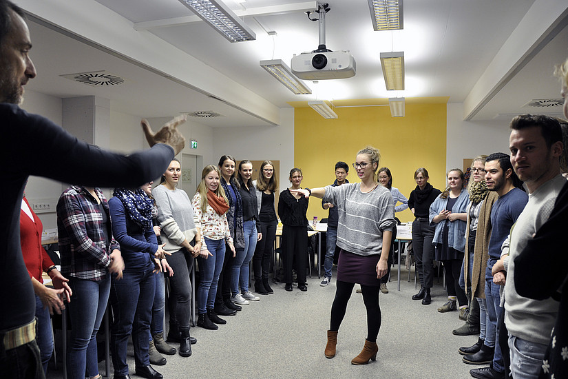 Phonetik, Weiterbildung, Gruppe, Übung, Praxis