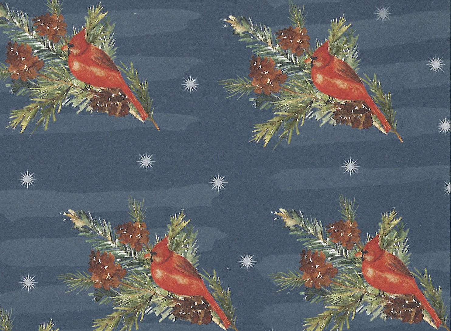 Weihnachtspapier gescannt 