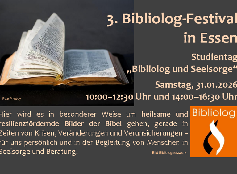 Flyer Bibliolog-Festival
