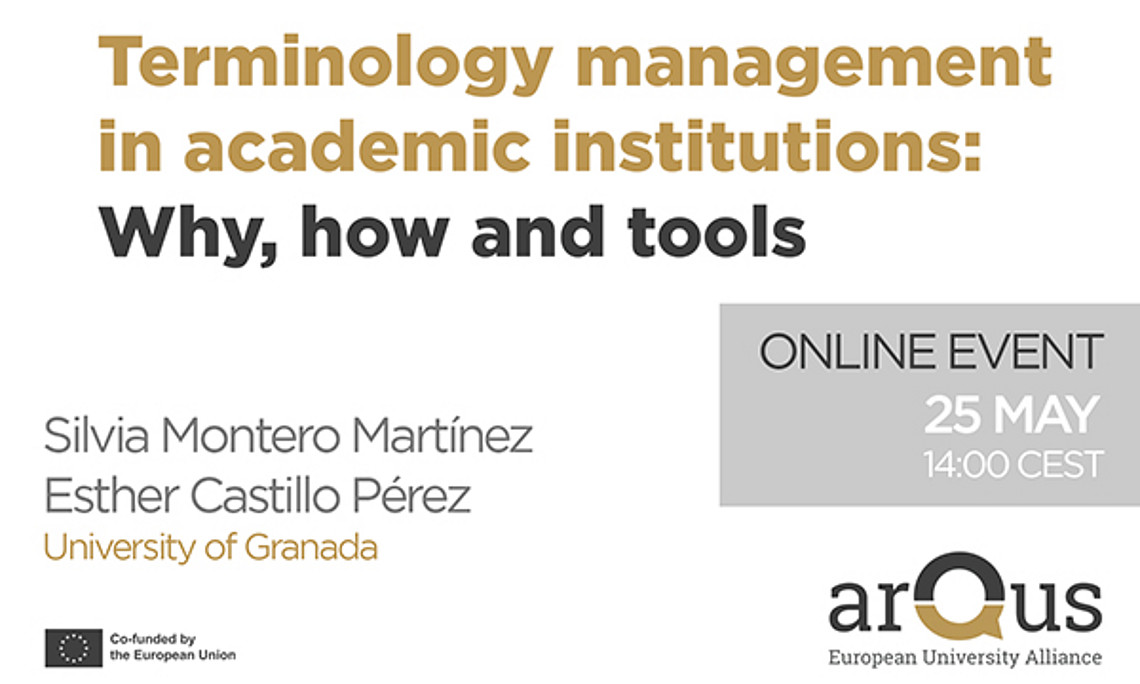 Terminology management in academic institutions