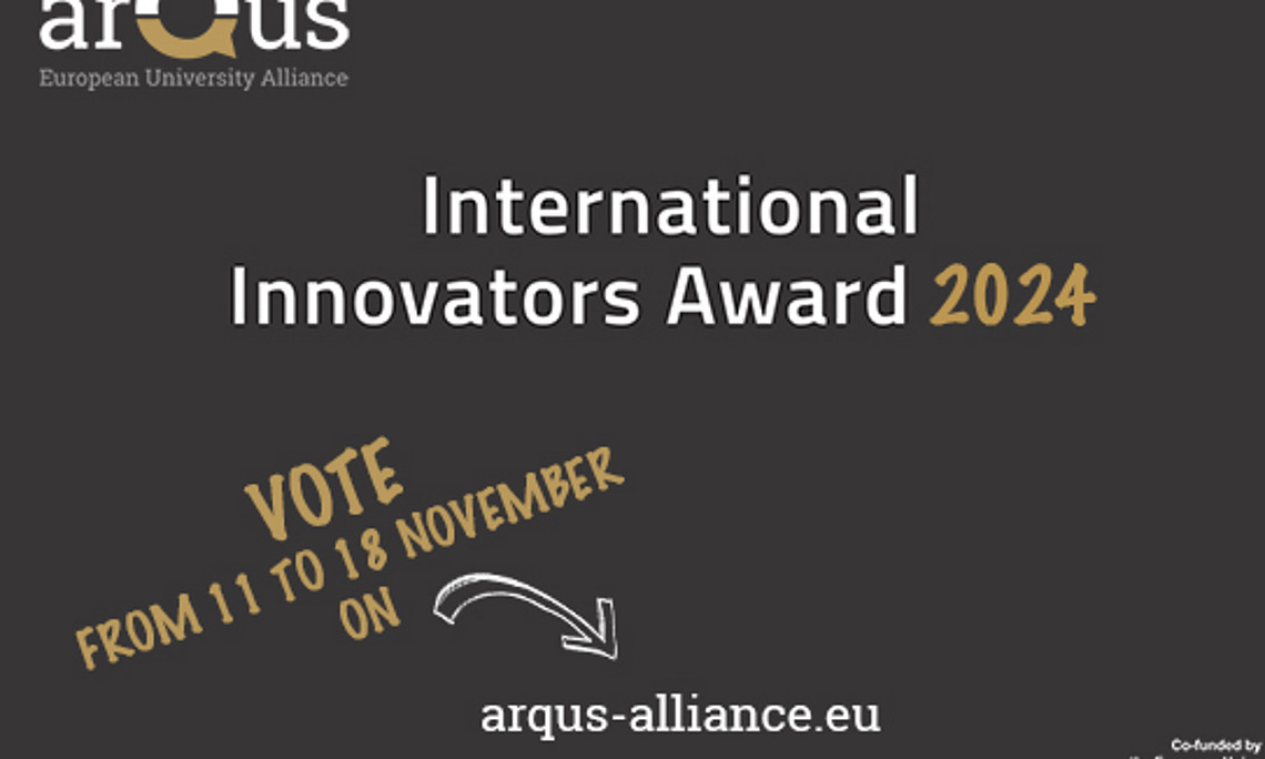 Arqus International Innovators Award 2024