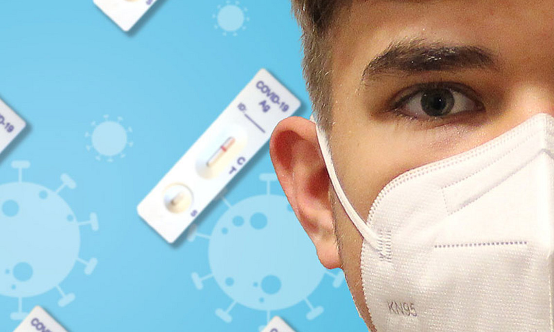 Maskentragen und Testen ist im Privatbereich für die Hälfte der ÖsterreicherInnen tabu. Das zeigt eine aktuelle Uni-Studie zu den Coronamaßnahmen. Foto: Pixabay