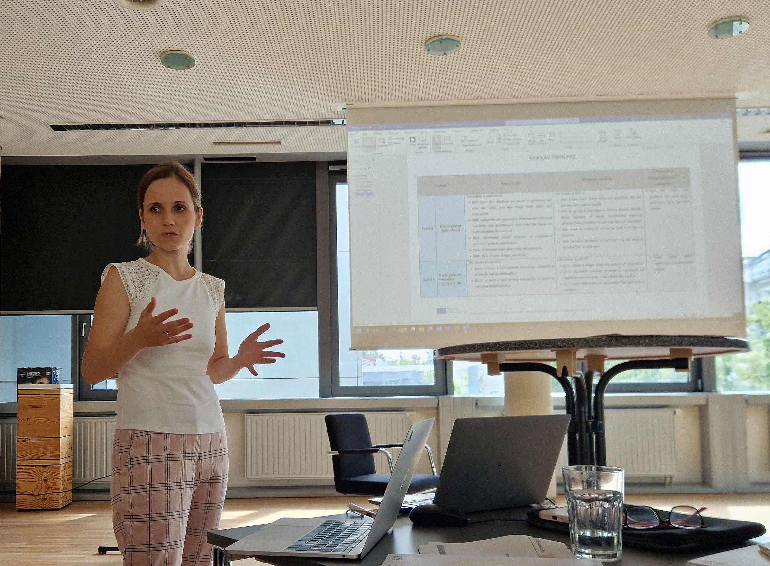 Veljanova, Workshop Edu4Standards.eu Intended Learning Outcomes, Forschungsnetzwerk Human Factor in Digital Transformation HFDT Universität Graz. ©Uni Graz/Bierbauer