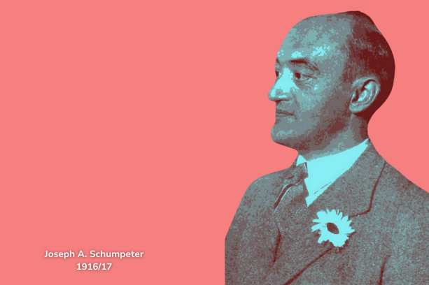 SOWI-Dekan Schumpeter 