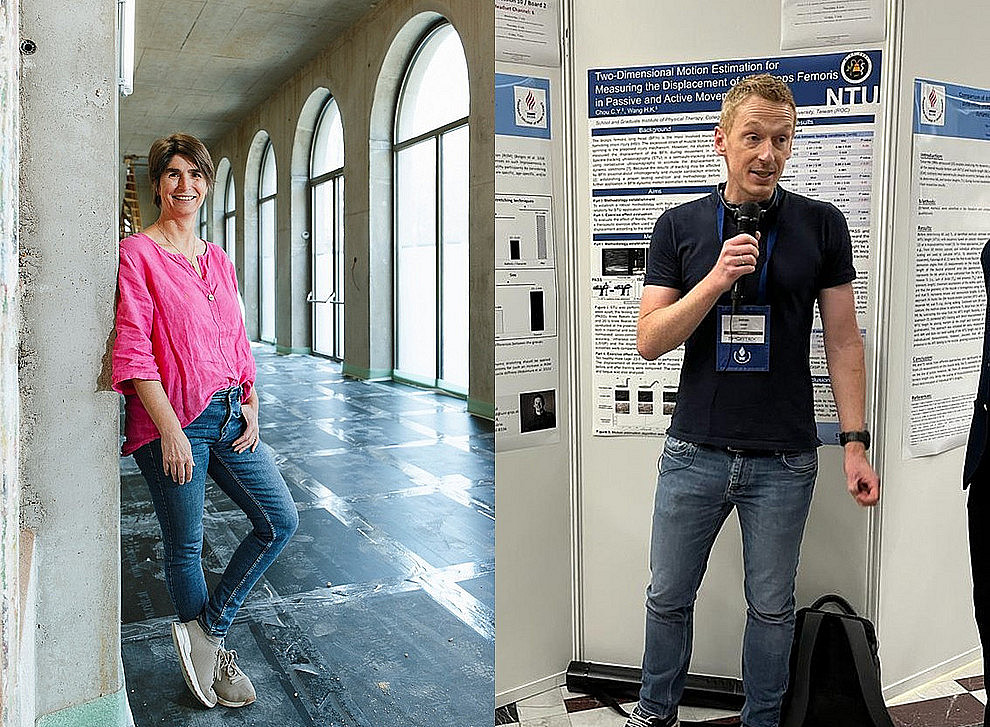 Prof. Mireille van Poppel und Prof. Andreas Konrad 