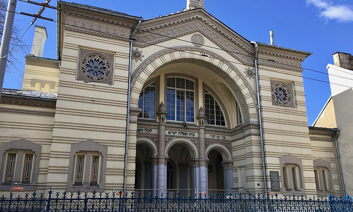 Synagoge in Vilnius: eines der wenigen sichtbaren Zeichen jüdischen Lebens. Foto: johnmirra748 - Pixabay