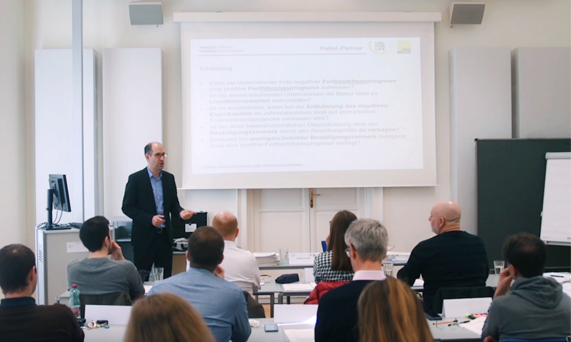 LL.M. Sanierungsrecht UNI for LIFE - Alexander Enzinger Rabel & Partner