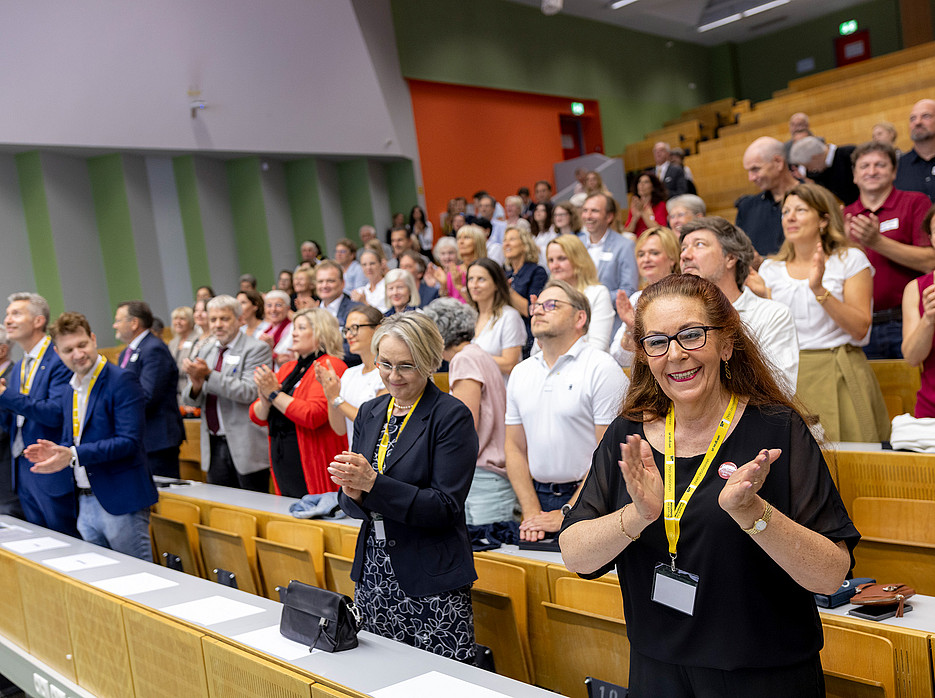 Jubilar:innen bzw. Besucher:innen ©Uni Graz / Kanizaj