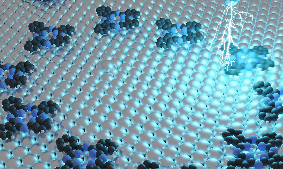 Graphic of a nanostructure