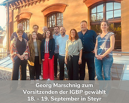 Georg Marschnig zum Vorsitzenden der IGBP gewählt 