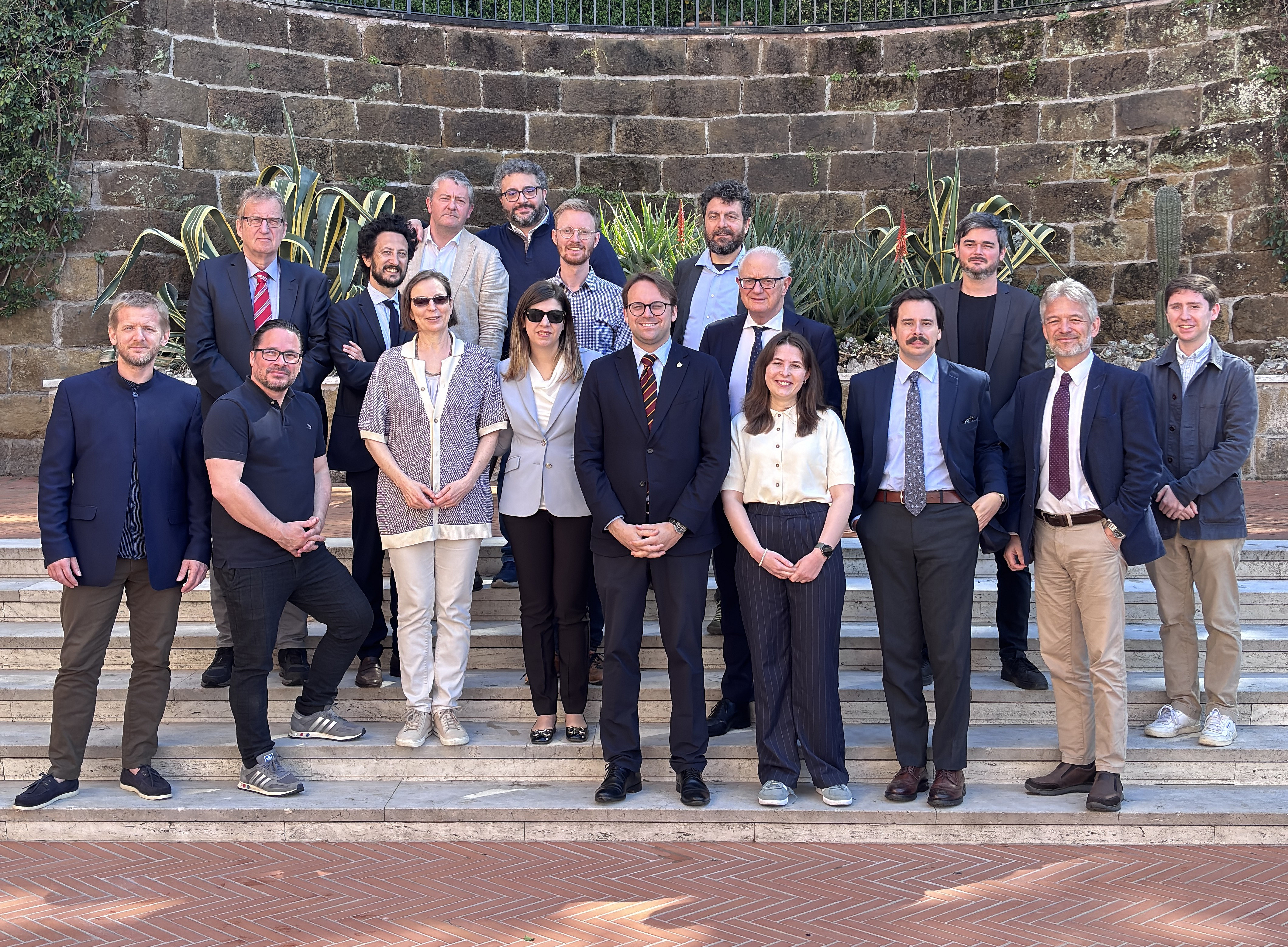 Teilnehmerinnen und -teilnehmer des AGI-Symposiums „Business History in Austria, Germany and Italy“ 