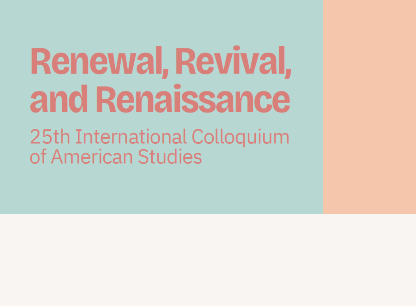 image CfP ©International Colloquium of American Studies