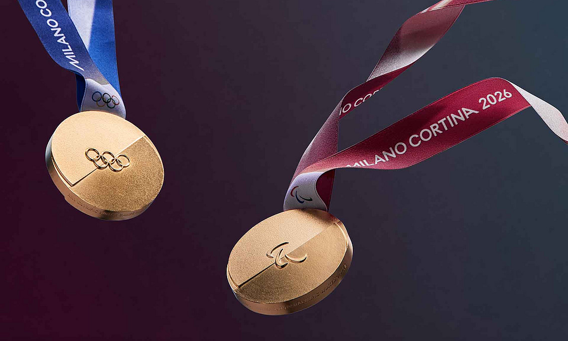 Olympische Goldmedaille 