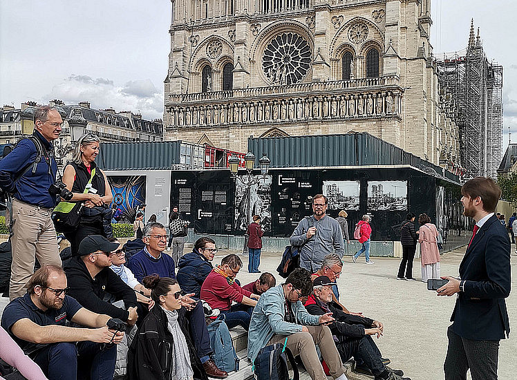 Notre Dame, Paris-Exkursion 