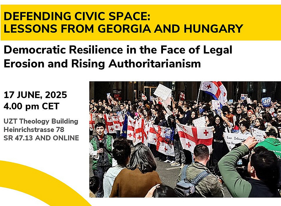 flyer defending civic space 