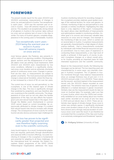 KryoMon.AT 2 Report: Foreword 