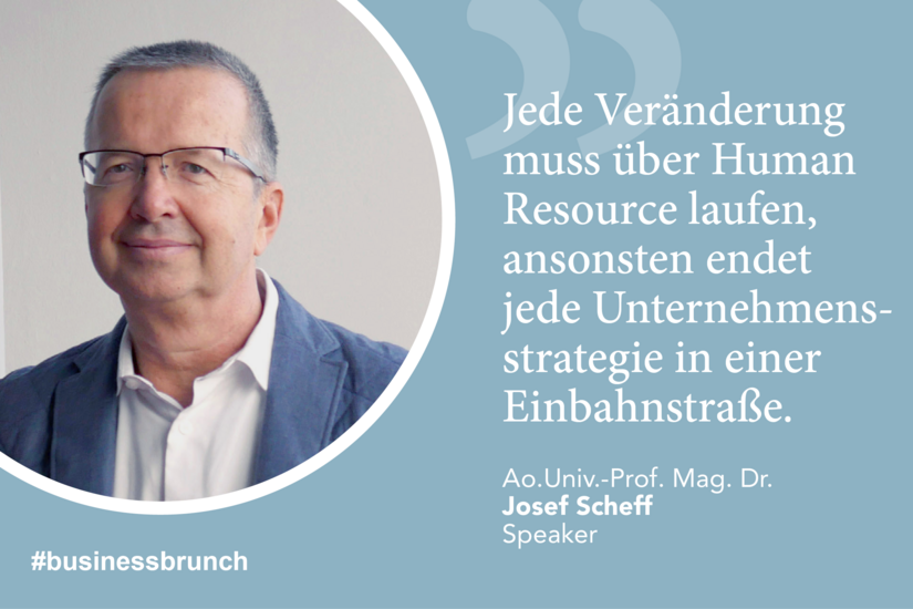UNI for LIFE Business Brunch Speaker Josef Scheff