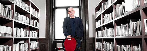 Klaus Kastberger im Franz-Nabl-Institut Graz. ©Uni Graz - Tzivanopoulos