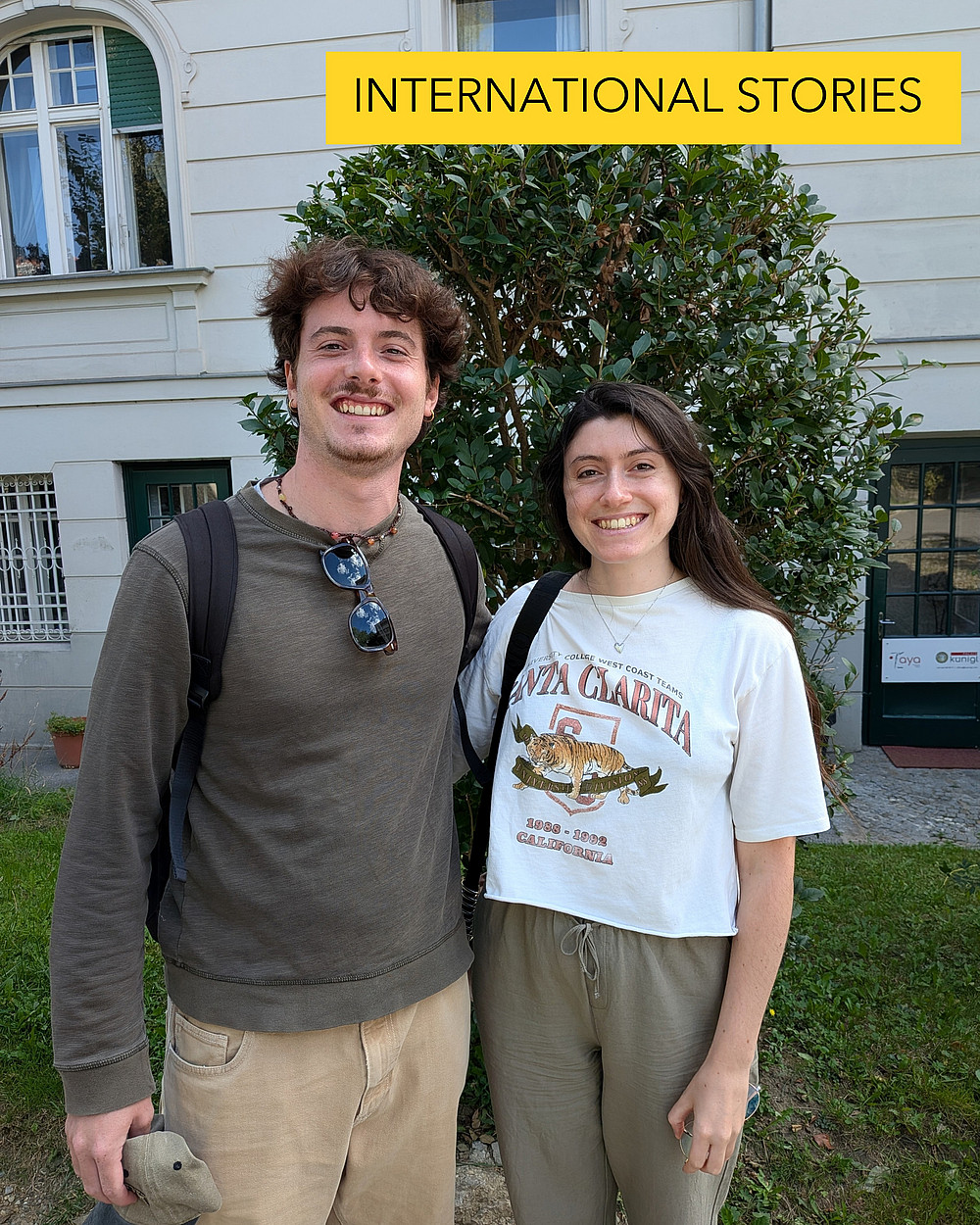 Chiara und Lorenzo ©Simone Ringhofer Uni Graz
