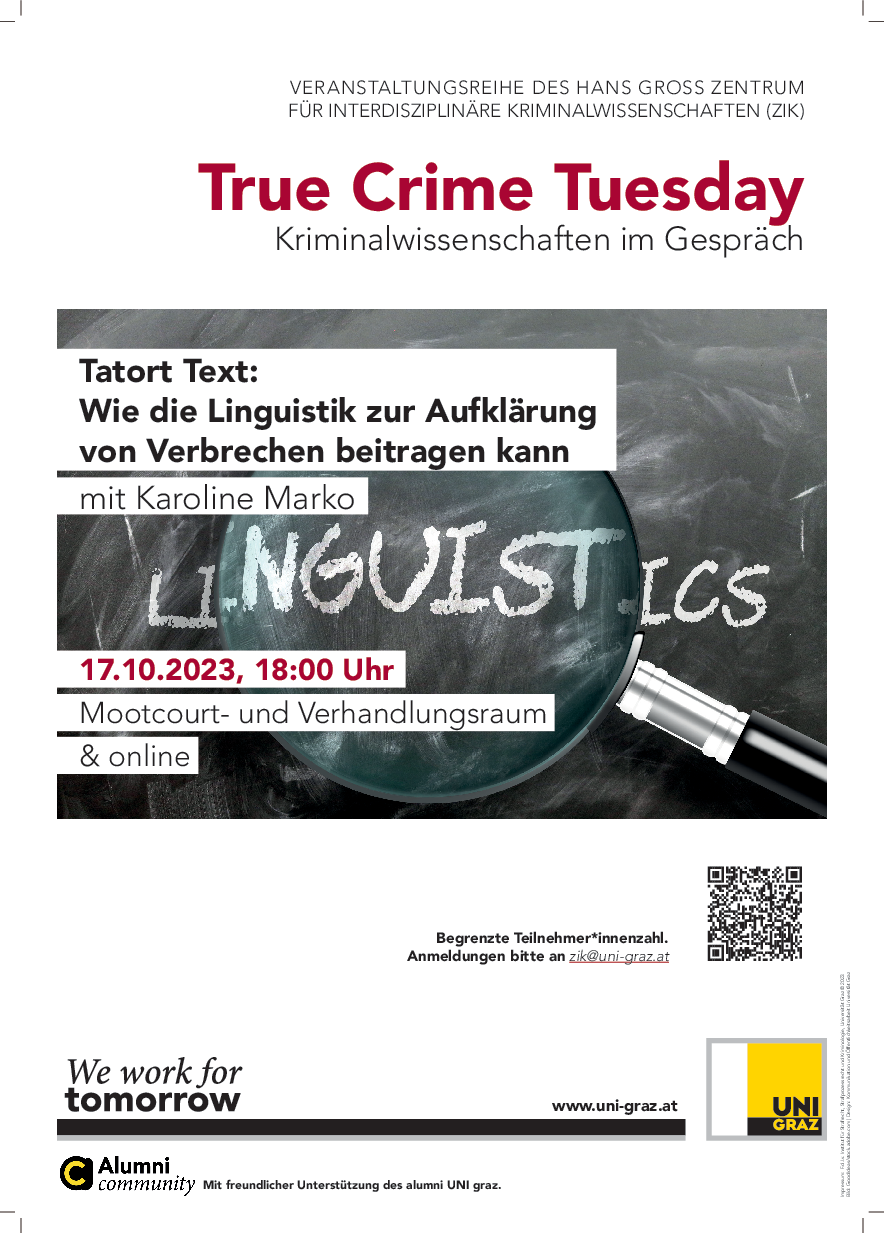 True Crime Tuesday Plakat 