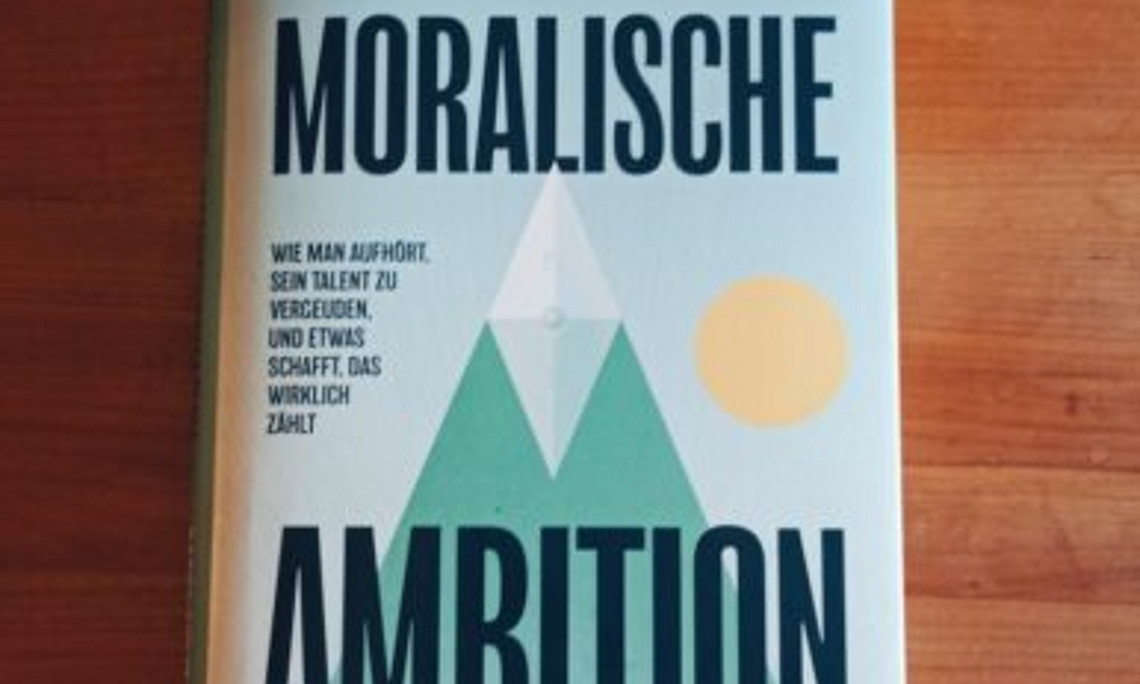 Cover Rutger Bregman, Moralische Ambitionen