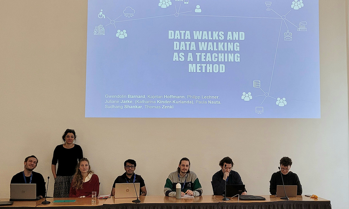 Foto der Präsentation