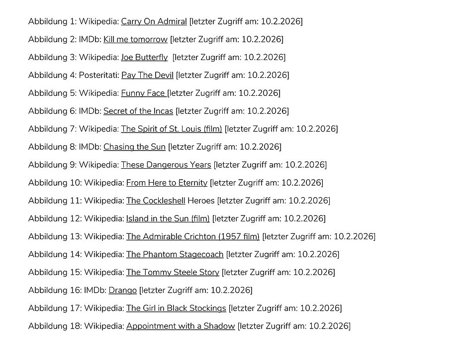 Filmplakate Abbildungsverzeichnis 