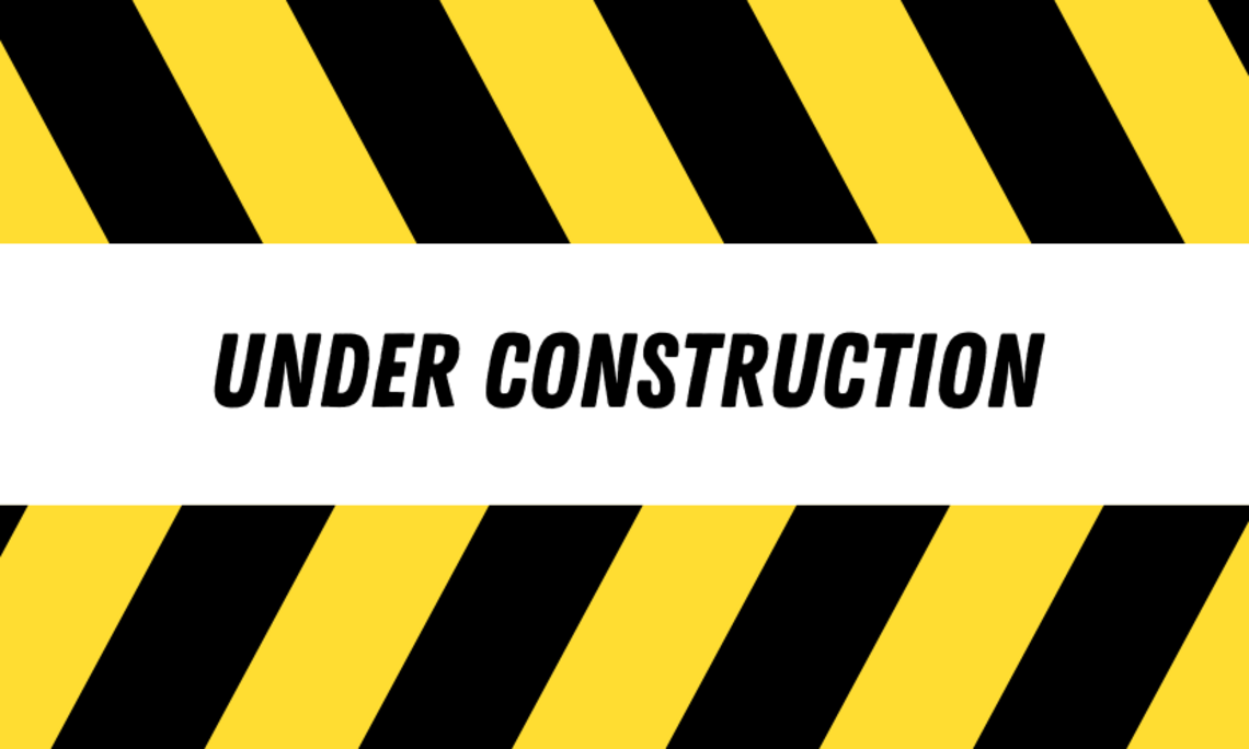 Under construction sign
