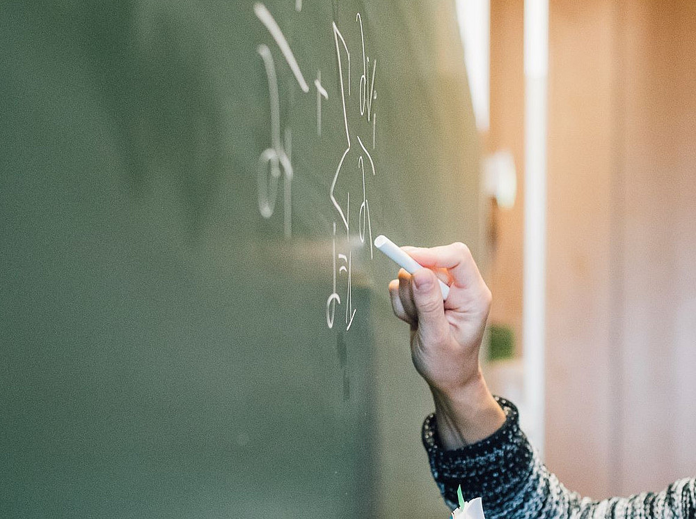 Formula on a blackboard ©Kanizaj/Universität Graz