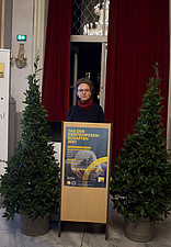 Judith Laister: Präsentation des Ergänzungsfaches "Global Window" (Foto: Uni Graz/Legat)